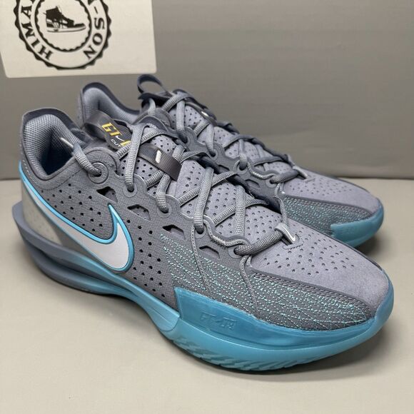 Nike Air Zoom GT Cut 3 Ashen Slate Grey Baltic Blue DV2913-402 Men Size 8.5 NEW - Picture 4 of 12